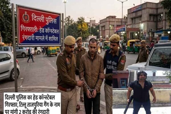 Delhi News: दिल्ली पुलिस का हेड कॉन्स्टेबल गिरफ्तार, टिल्लू गैंग के नाम पर मांगी 2 करोड़ की रंगदारी