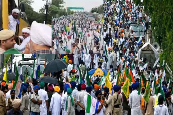 Delhi News: भारत-अमेरिका ट्रेड डील के खिलाफ किसानों का प्रदर्शन, हिरासत में लिए गए प्रदर्शनकारी