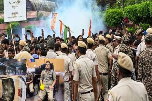 Delhi News: CJP प्रदर्शन में पत्थरबाजी, CCTV से पहचान कर होगी गिरफ्तारी
