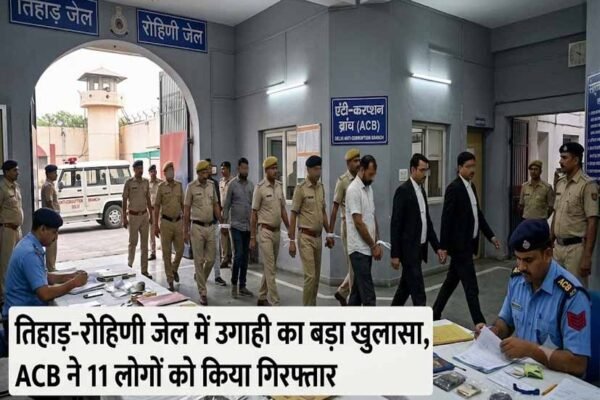 Delhi News: तिहाड़ और रोहिणी जेल में उगाही का भंडाफोड़, 11 गिरफ्तार