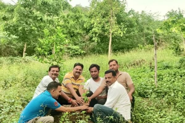 Plantation: भवानी कुंड में हिंदू जागरण मंच ने लगाए 101 पौधे