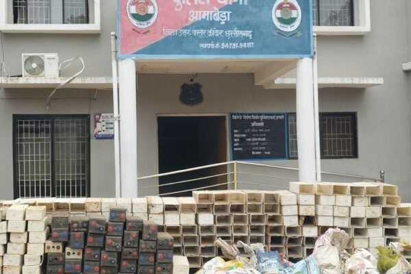 Jio टॉवर बैटरी चोरी गिरोह का पर्दाफाश, 6 आरोपी गिरफ्तार, 49 बैटरियां बरामद