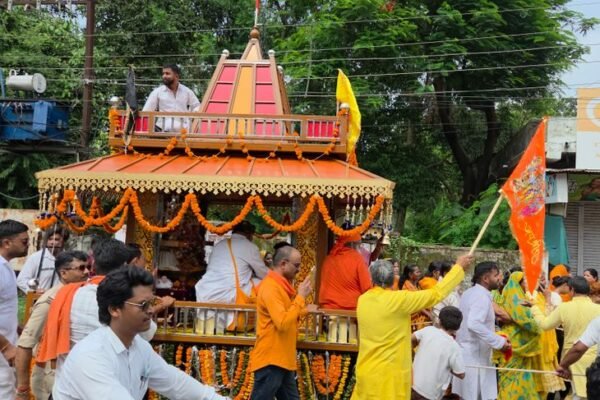 Mandla में भगवान जगन्नाथ की रथ यात्रा, भक्तों का उमड़ा जनसैलाब