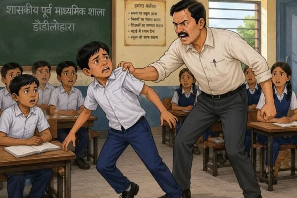 School: 1 मिनट देरी पर छात्र की पिटाई, बालोद में शिक्षक पर FIR दर्ज