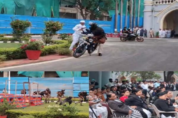 एमपी हाईकोर्ट में सुरक्षा का मॉक ड्रिल: आतंकी हमले से निपटने की ट्रेनिंग