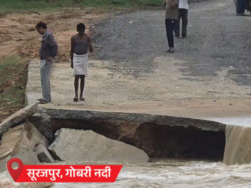 Weather: छत्तीसगढ़ में भारी बारिश का अलर्ट, कई इलाकों में संपर्क टूटा
