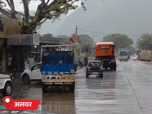 Weather: राजस्थान के 24 जिलों में बारिश का अलर्ट, गर्मी से बेहाल।