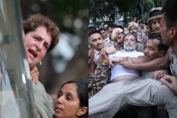 NEET Protest: राहुल और प्रियंका हिरासत से रिहा, छत्रसाल स्टेडियम से बाहर आए