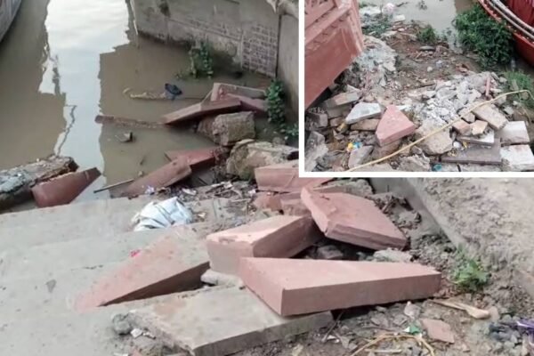UP News: सीएम योगी के ड्रीम प्रोजेक्ट में बड़ी लापरवाही, सरयू में बहाया करोड़ों का मलबा