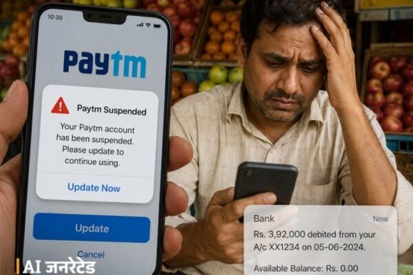 Paytm अपडेट करने के चक्कर में इंदौर के व्यापारी के 3.92 लाख उड़े