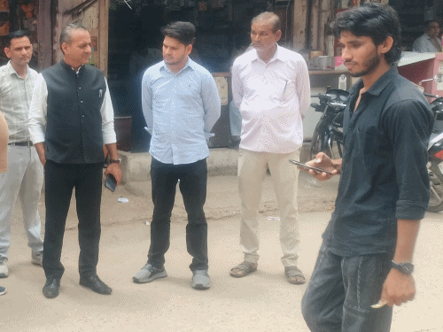 Kishangarhbas: अतिक्रमण पर DLSA सख्त, सचिव ने पैदल किया निरीक्षण