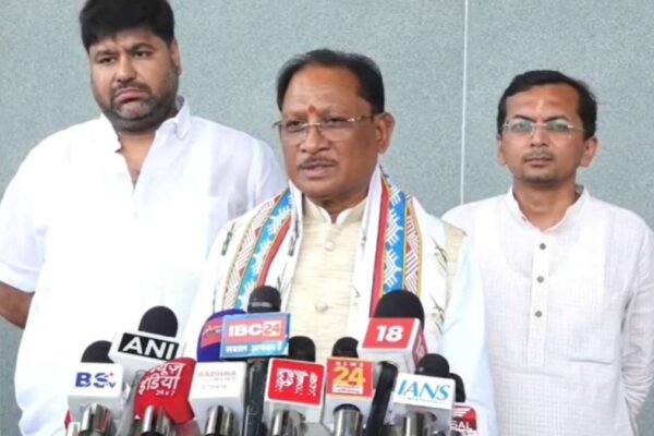 Delhi Visit: CM Vishnu Deo Sai hails India’s surging GDP growth